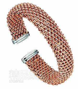 百利金 玫瑰金手镯 最佳女主角| 白衬衫也爱珠宝